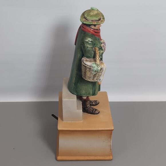 NORMAN ROCKWELL "Joy To The World" FROM THE GIFT WORLD OF GORHAM FIGURINE 1982 - Picture 4 of 5